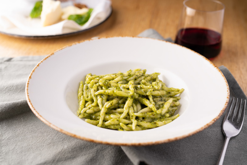 Strigoli pesto genovese