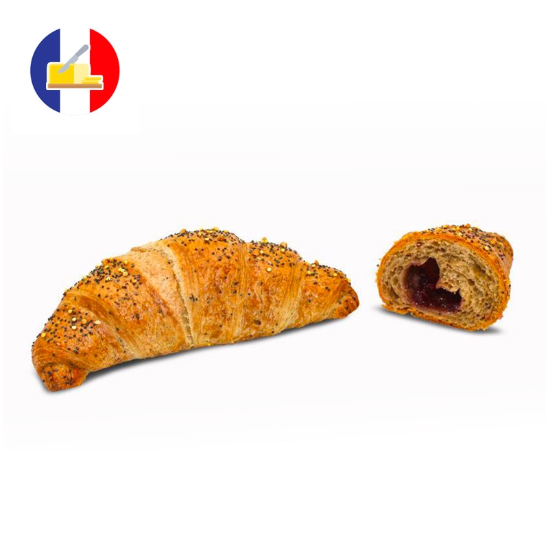 Croissant multicereali frutti di bosco e semi di sambuco