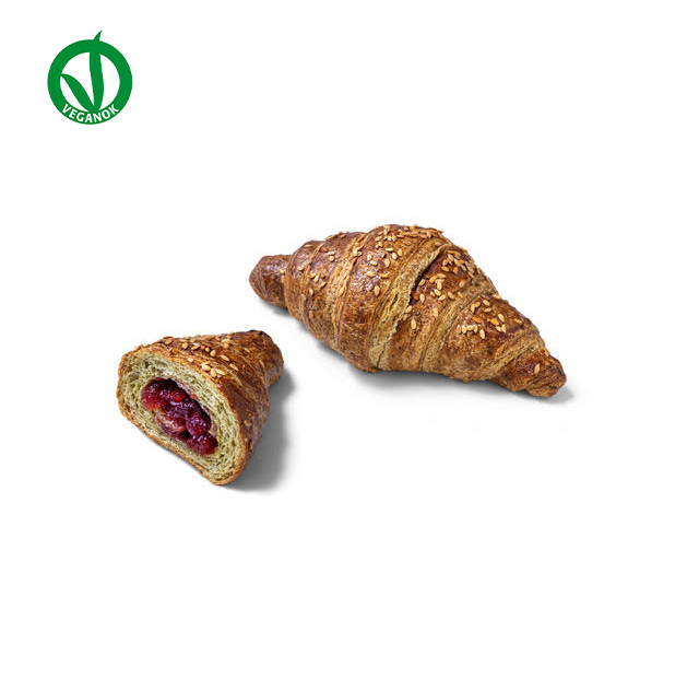 Cornetto vegano ortica mirtillo e ginepro