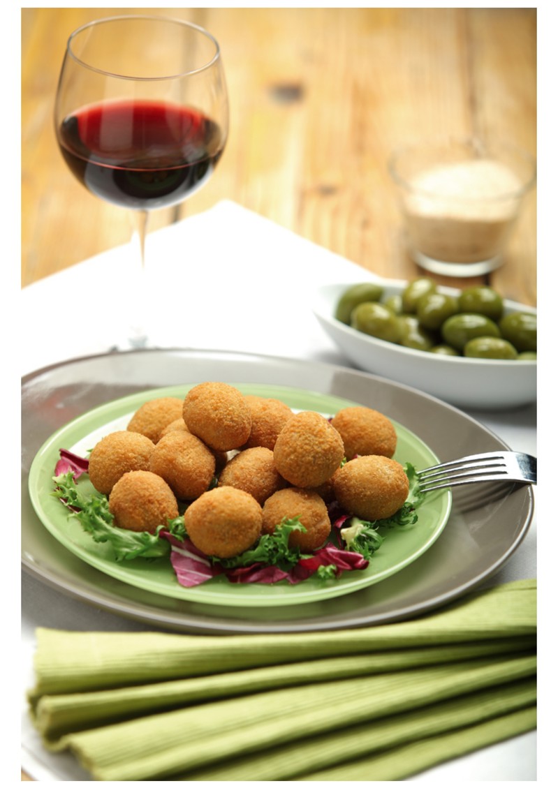 Olive ripiene all'ascolana da forno