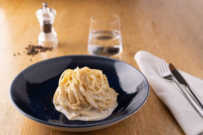 Spaghetti cacio e pepe