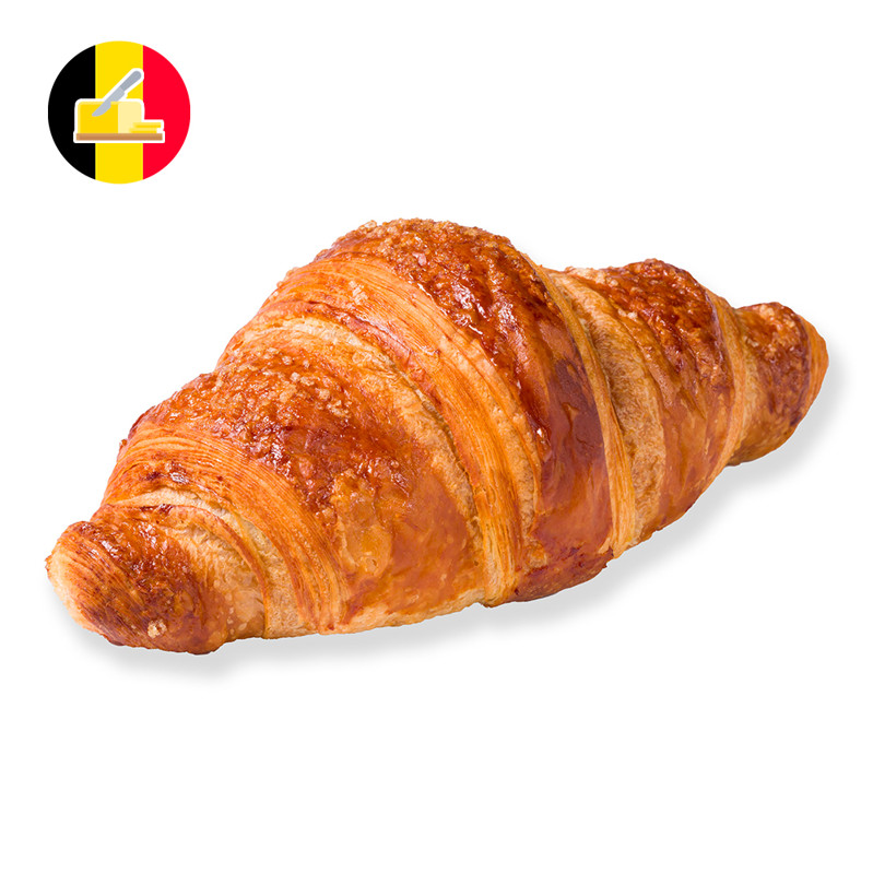 Croissant al burro belga dritto albicocca