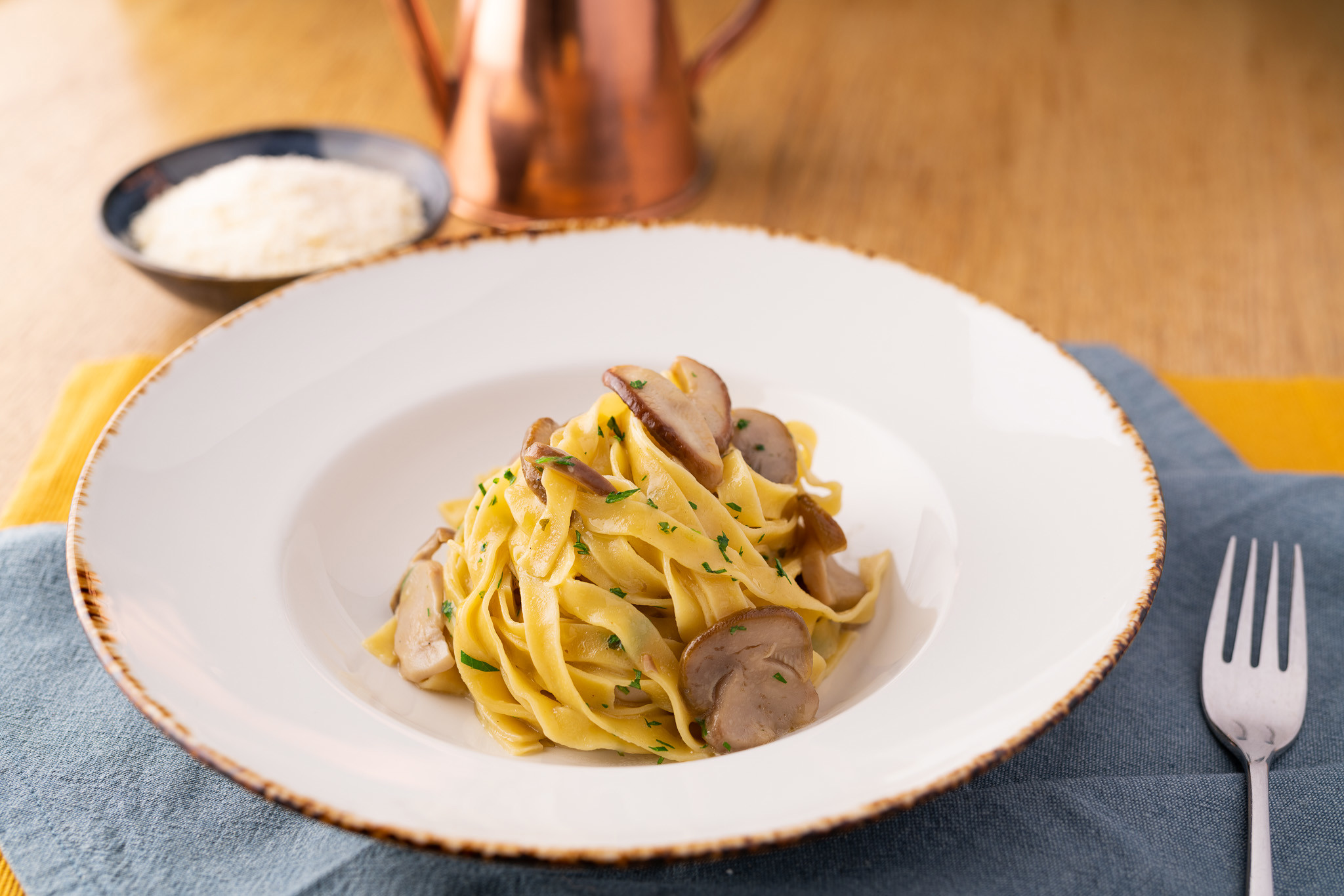 Taglierini funghi porcini