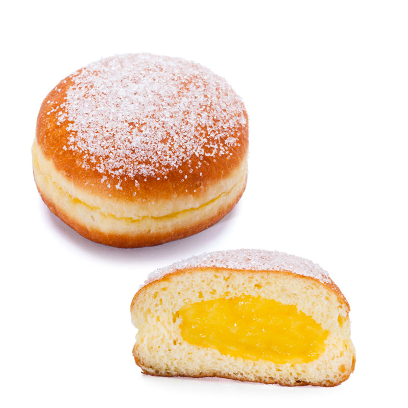 Krapfen crema zuccherato