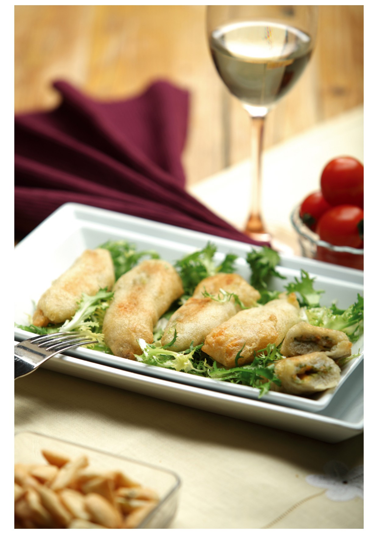 Fiori di Zucca ripieni pastellati