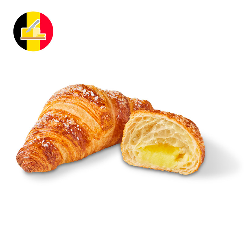 Croissant al burro belga crema